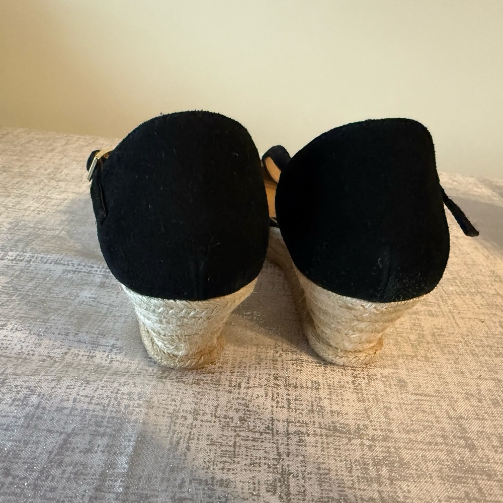 Talbots Black Espadrille Women's Shoes - Picture 8 of 16